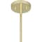 Quoizel Kinslee 1-Light Polished Brass Mini Pendant QPP5593B - alternate 6